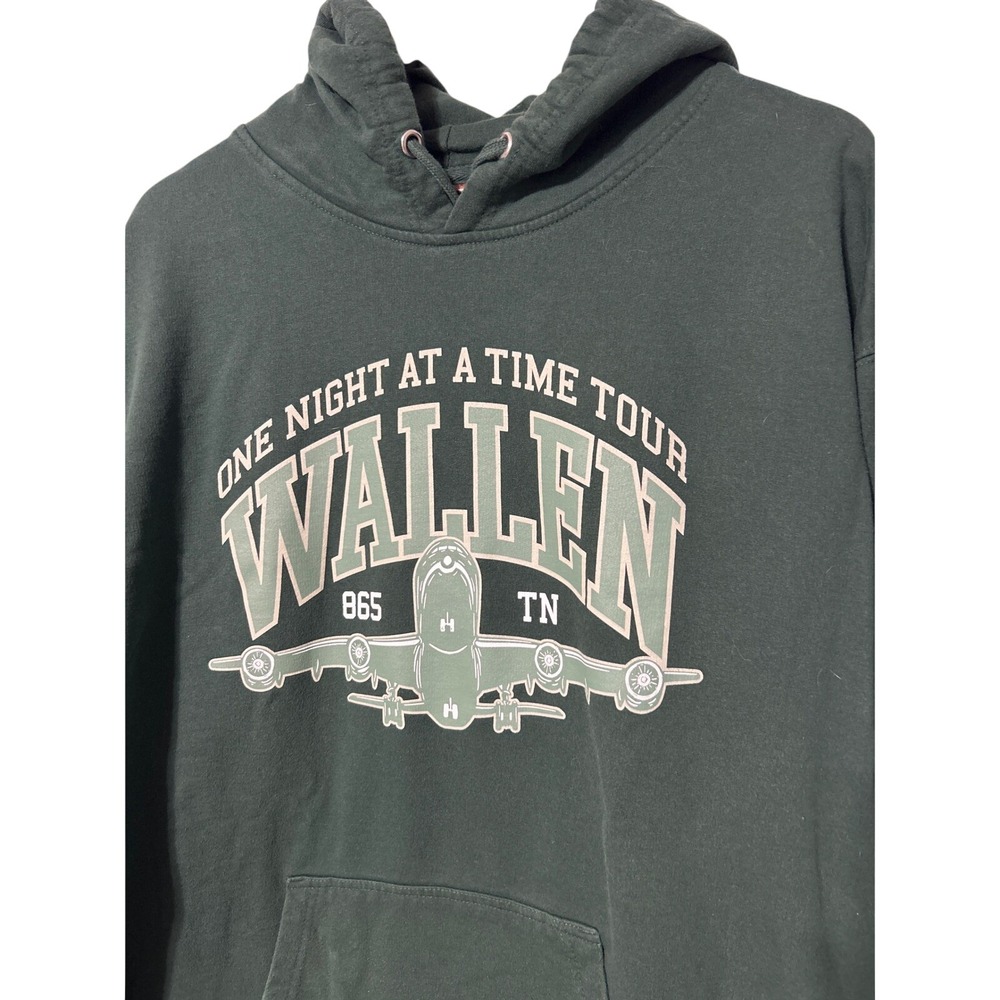 Morgan‎ Wallen One Night At A Time Tour Hoodie XL SnapBack Hat 2 Bottle Openers